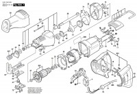 Bosch 3 601 F4E 041 GSA 1200 E Reciprocating saw 110 V / GB Spare Parts GSA1200E